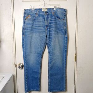 Men's Ariat Slim Fit Straight Leg Jeans Size 40x30
